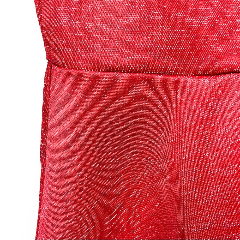 Ricki's Red Metallic Threaded Tank Top Blouse for Holidays - Picture 11 of 12